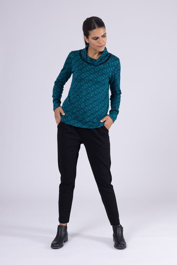 Pullover Pauline Retro Diamond Smaragd