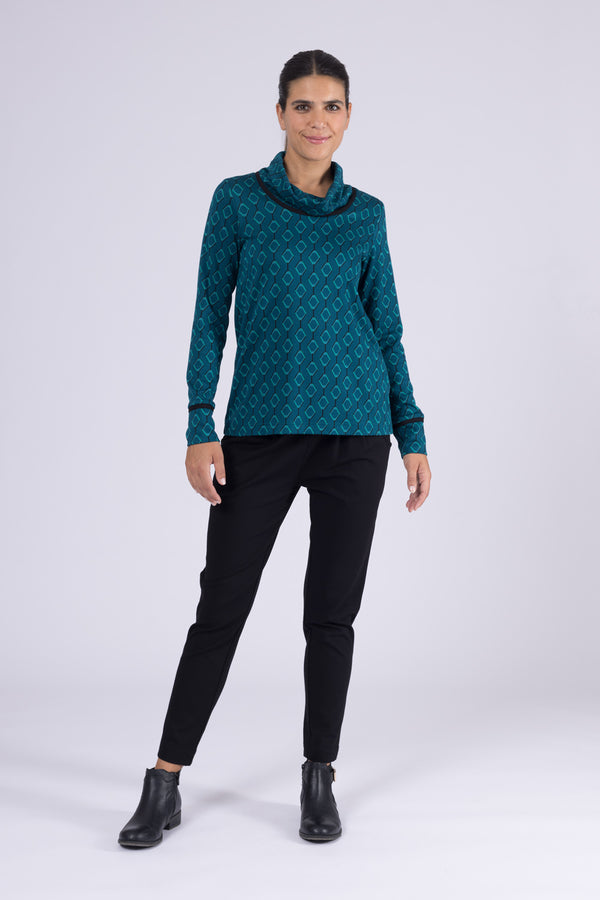 Pullover Pauline Retro Diamond Smaragd