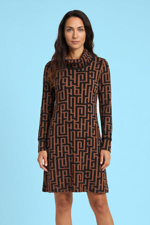 Kleid Anny Hazel Maze – Kleid am Model, Nahaufnahme der Vorderansicht