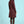 Model trägt das Kleid Astrid Burgundy Nexus – Ganzkörperansicht (2. Ansicht)