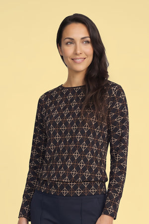 Pullover Lia Black Nexus – Nahaufnahme, zweite Ansicht