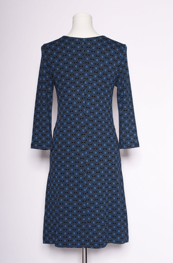 Dress »Beth« Blue Flake