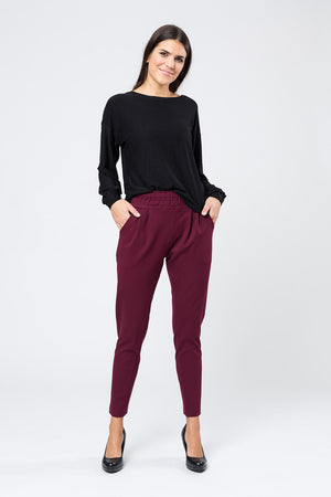 Hose »Rita« Bordeaux