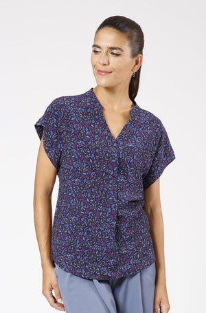 Bluse »Lara« Wild Flower Blue