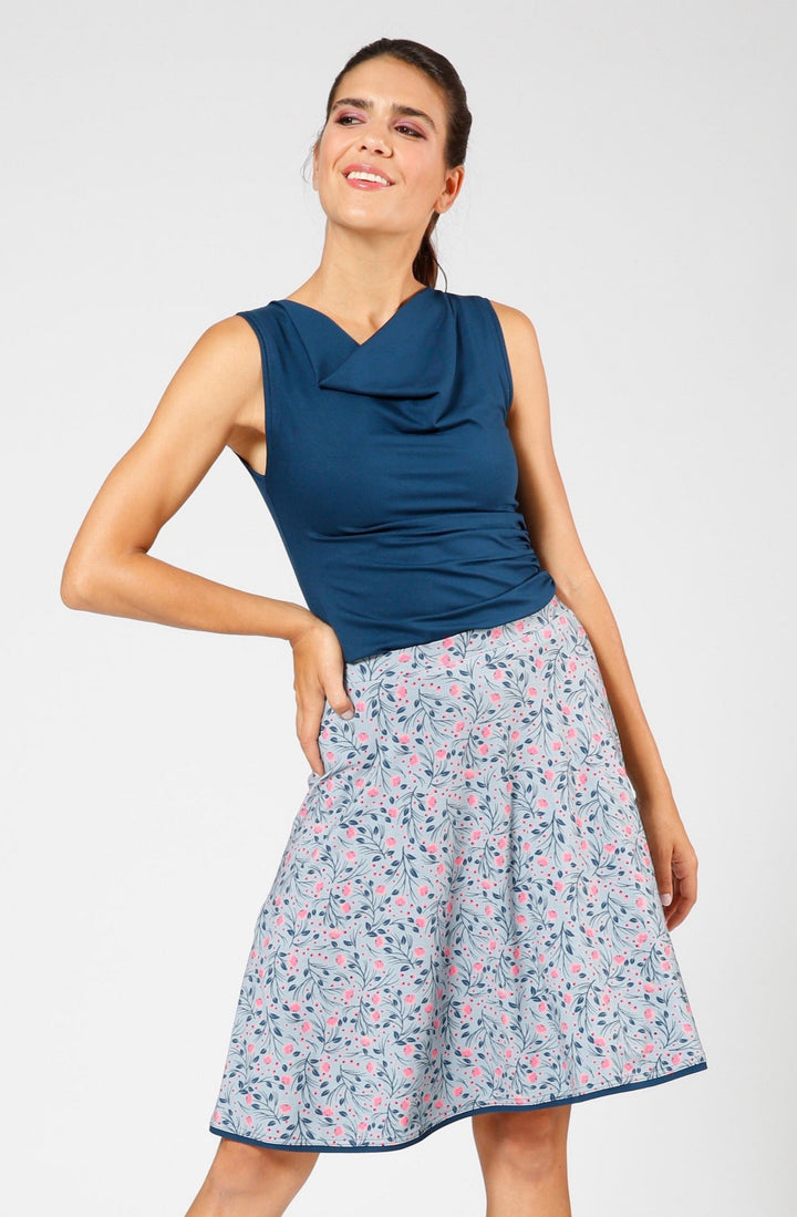 Rock »Aurora« Light Blue Print